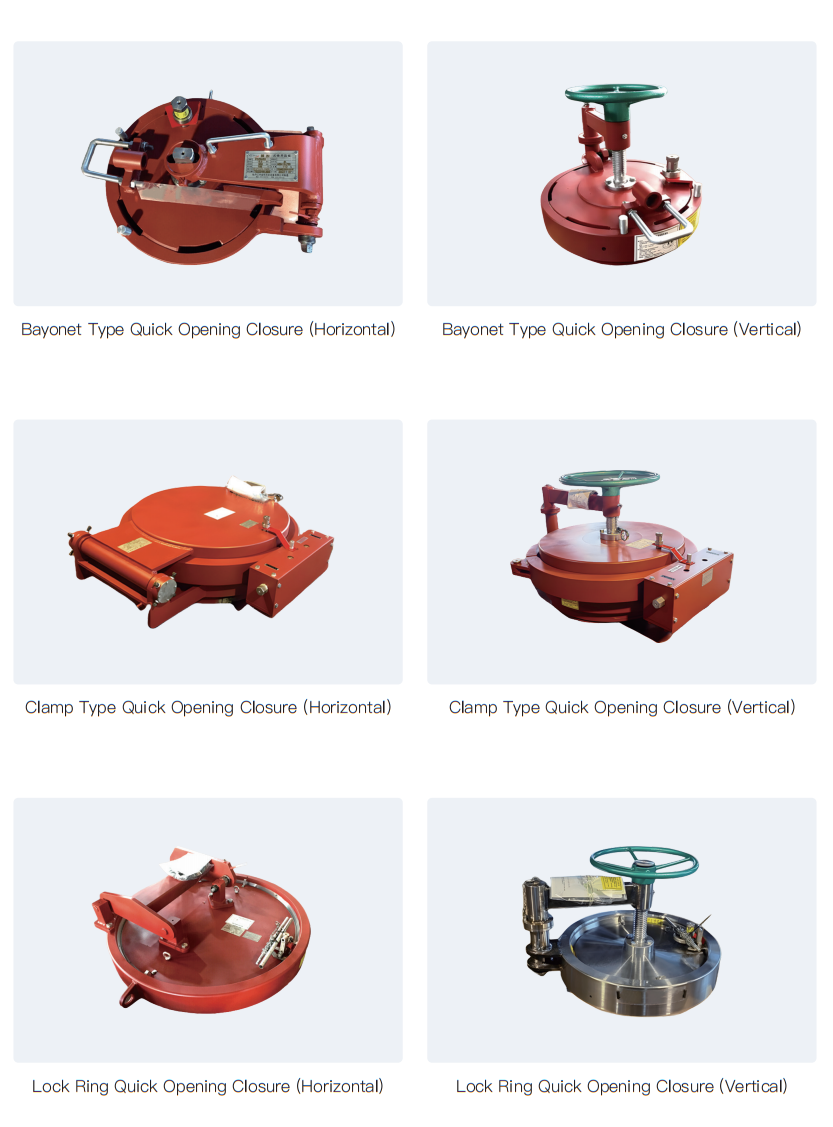 rapid opening closure